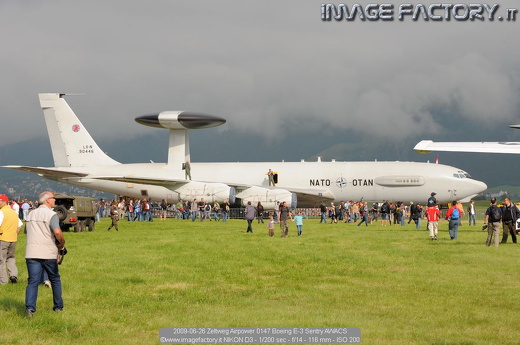 2009-06-26 Zeltweg Airpower 0147 Boeing E-3 Sentry AWACS